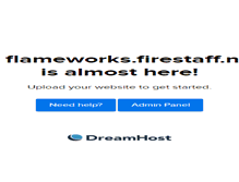 Tablet Screenshot of flameworks.firestaff.net