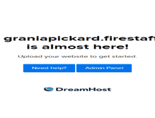 Tablet Screenshot of graniapickard.firestaff.net